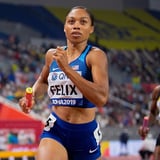 Allyson Felix Just Broke Usain Bolt's Record - 10 Months After Giving Birth