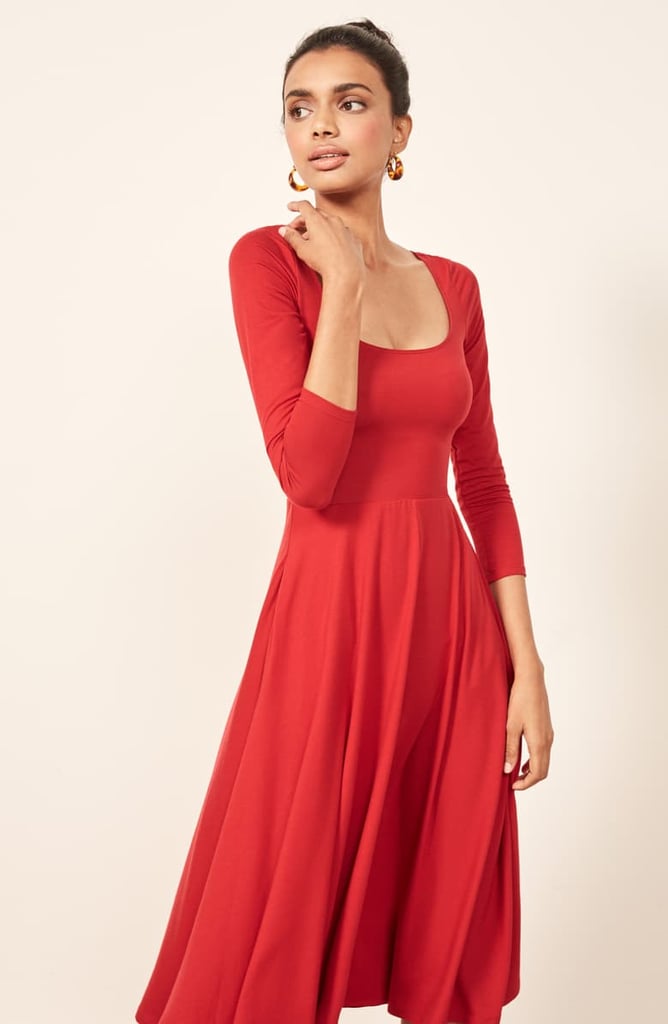 Reformation Lou Midi Dress