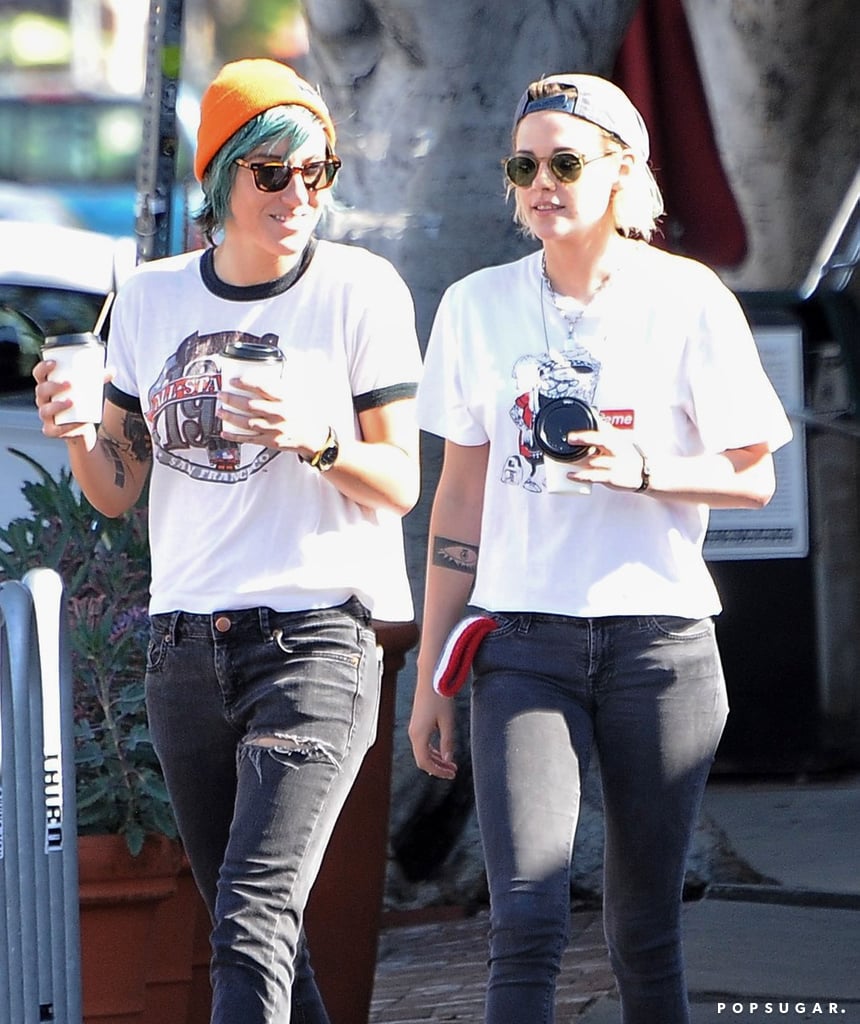 Kristen Stewart and Alicia Cargile Kissing in LA July 2016