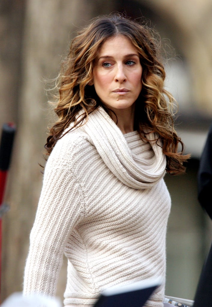 Always The Trendsetter Carrie Wore Increasingly Popular Balayage 