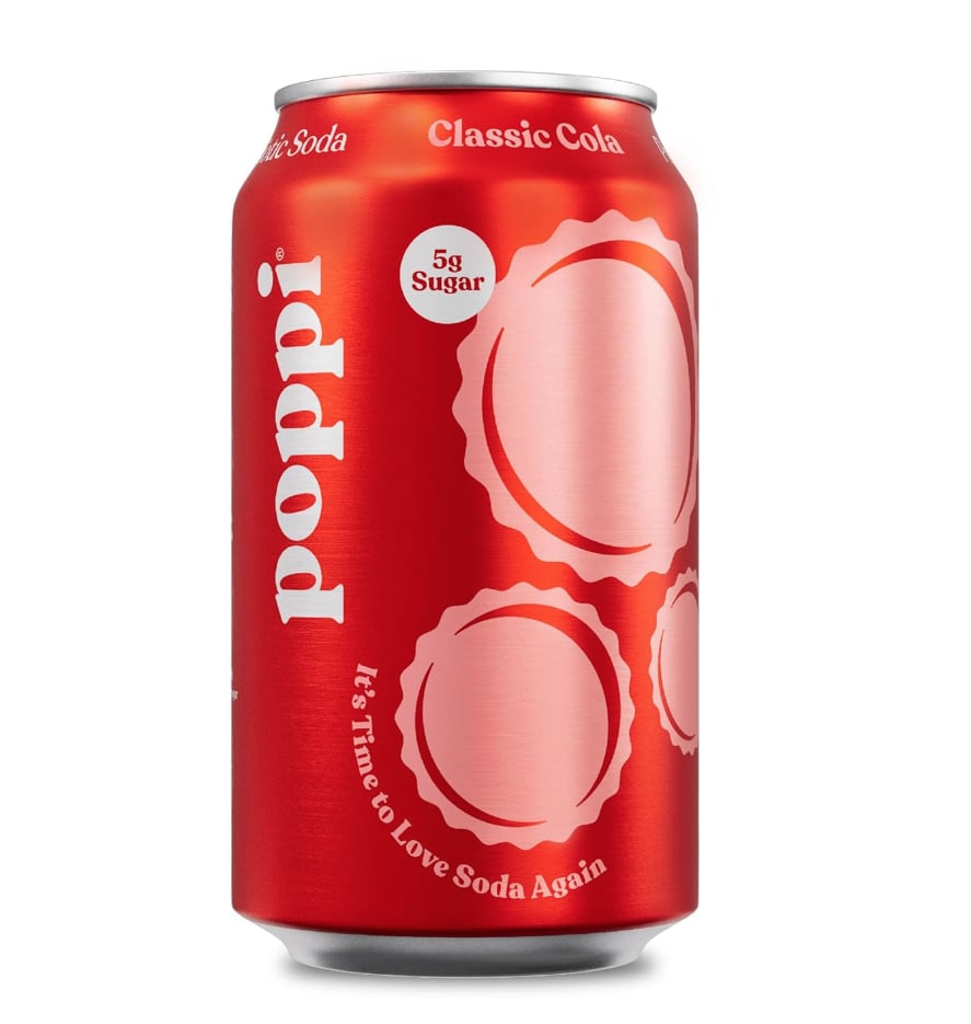 Poppi Sparkling Prebiotic Soda Classic Cola (12 Pack)