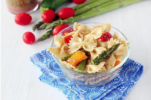 Roasted Vegetable Pasta Salad