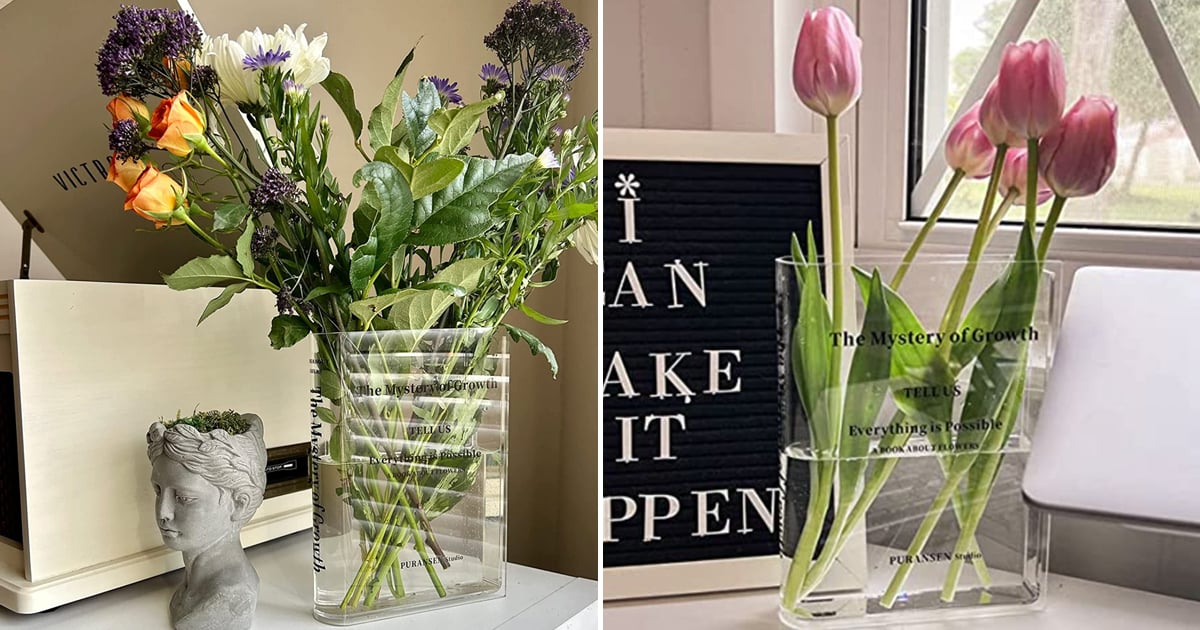 TikTok Is Obsessed With Book-Shaped Flower Vases — Shop Them For Under 