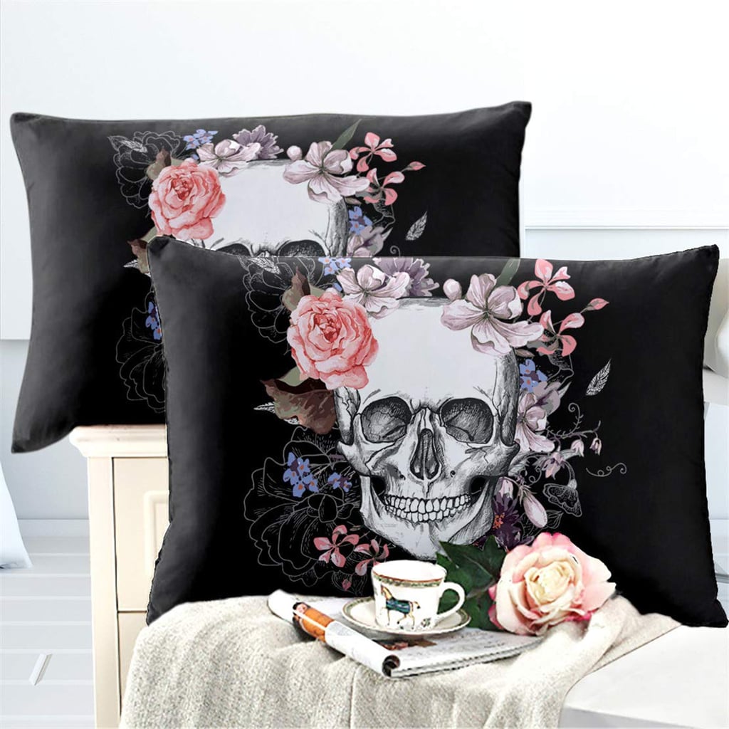 Jarson 2-Piece Girls Sugar Skull Pillowcase