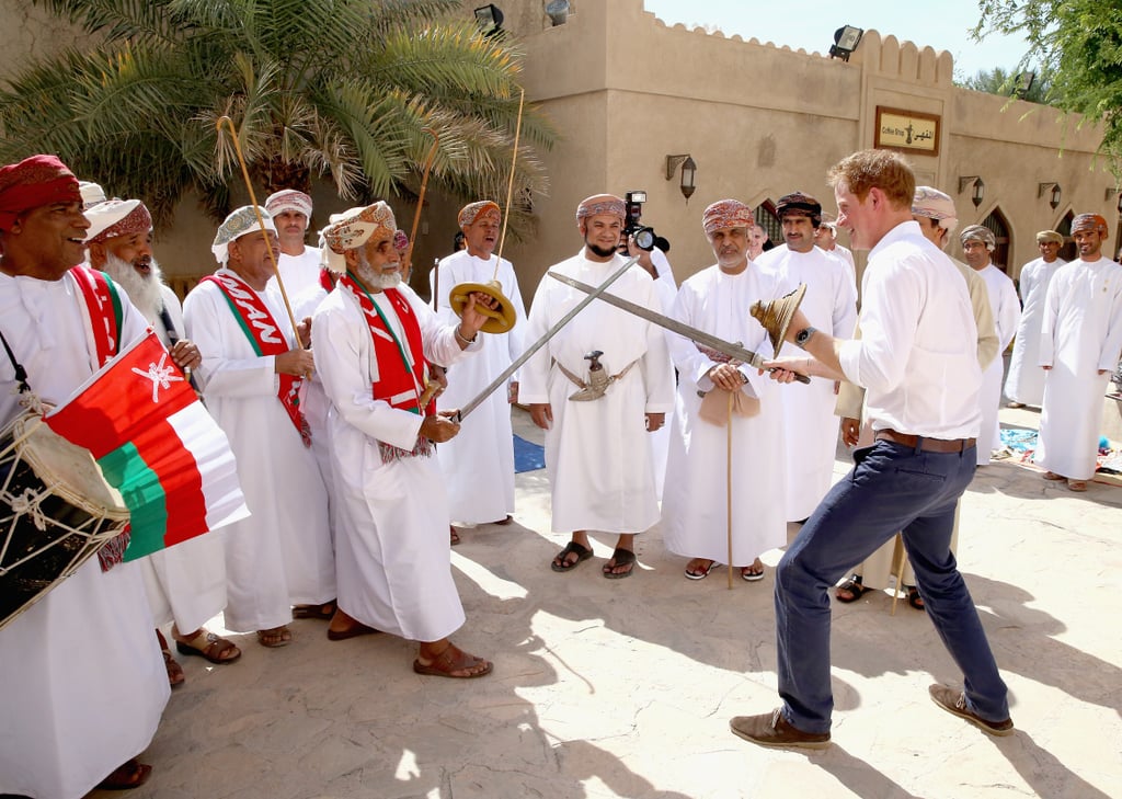 Prince Harry Visits Oman and United Arab Emirates | Pictures