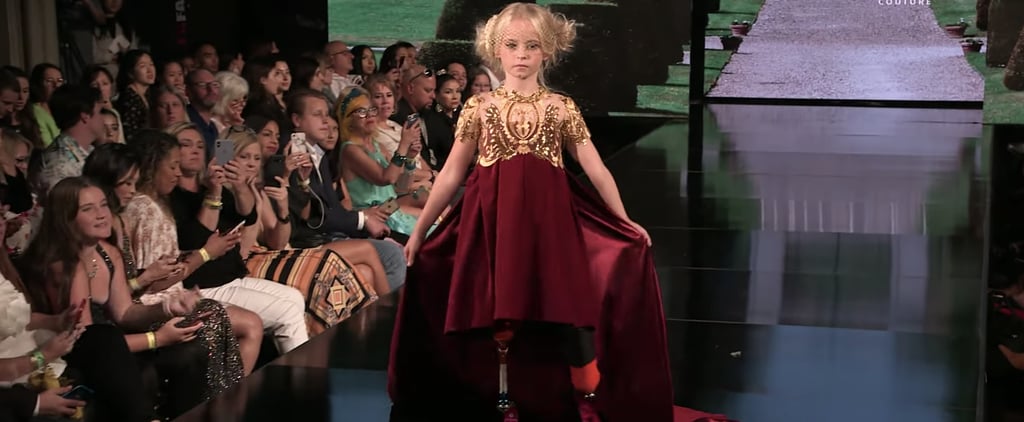 9-Year-Old Double Amputee Walks During New York Fashion Week