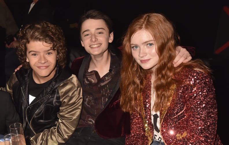 Gaten Matarazzo, Noah Schnapp, and Sadie Sink