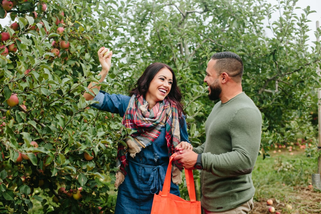 Apple Orchard Engagement Shoot