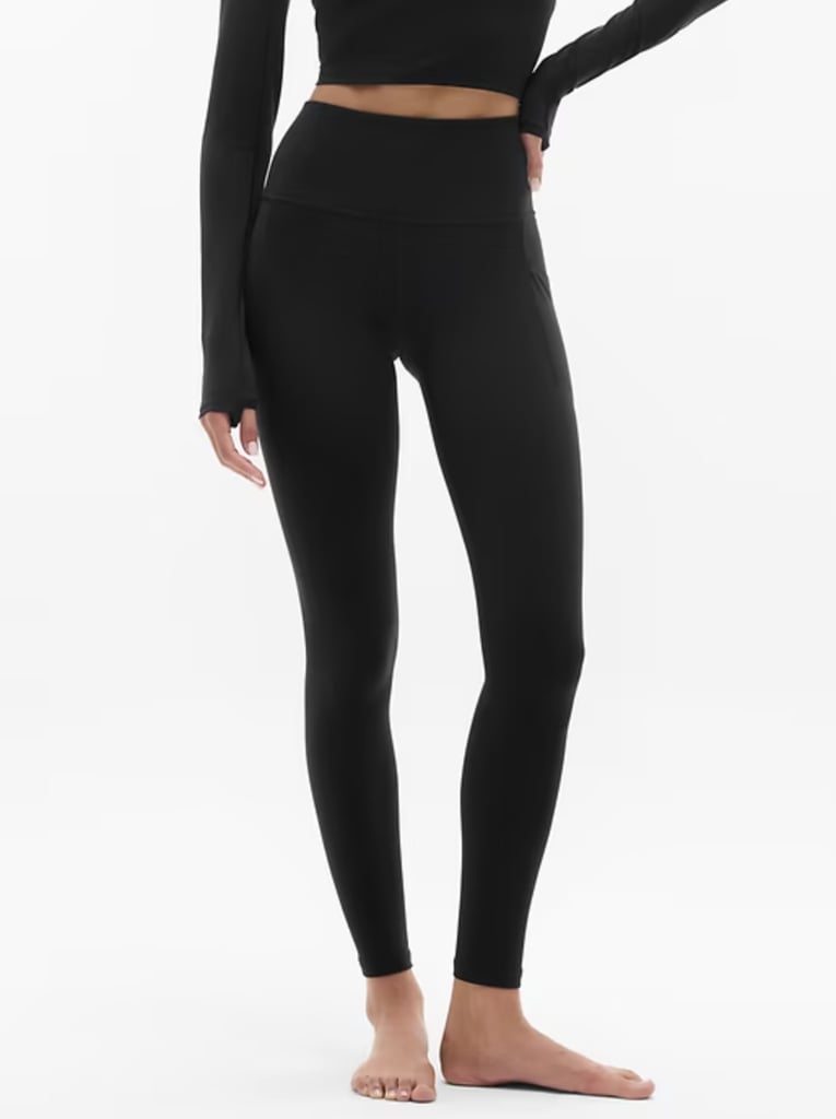 Athleta Salutation Stash High Rise Legging ($65, originally $109)
It's well worth it to invest in a good pair of leggings this Black Friday, whether you're working out or running errands. Athleta's bestselling leggings have a flattering high rise fit, butter-soft fabric, and medium compression — and they're 40 percent off right now.
