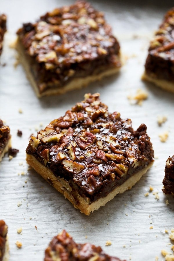 Brown Butter Chocolate Pecan Bars