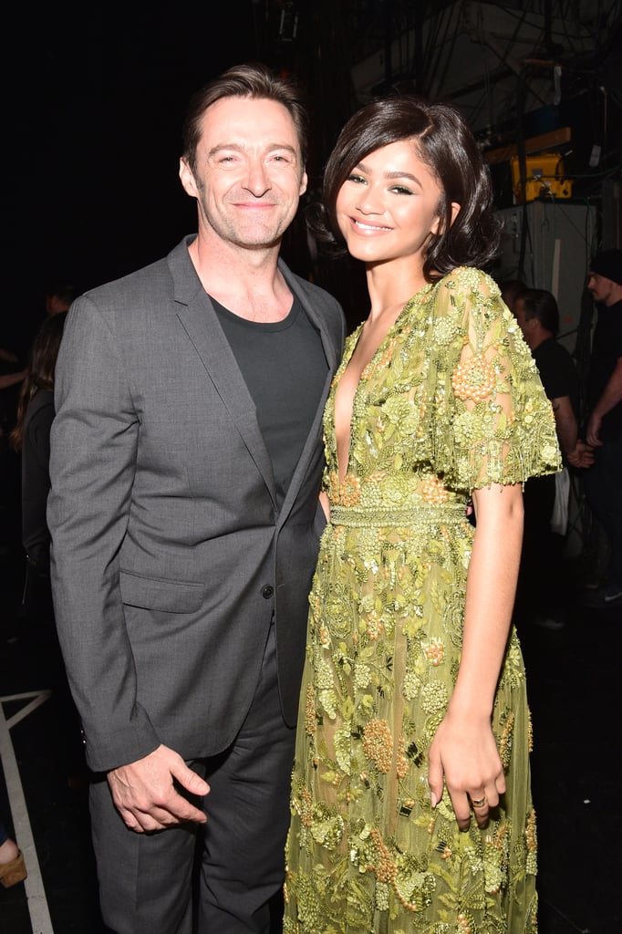 Hugh Jackman and Zendaya