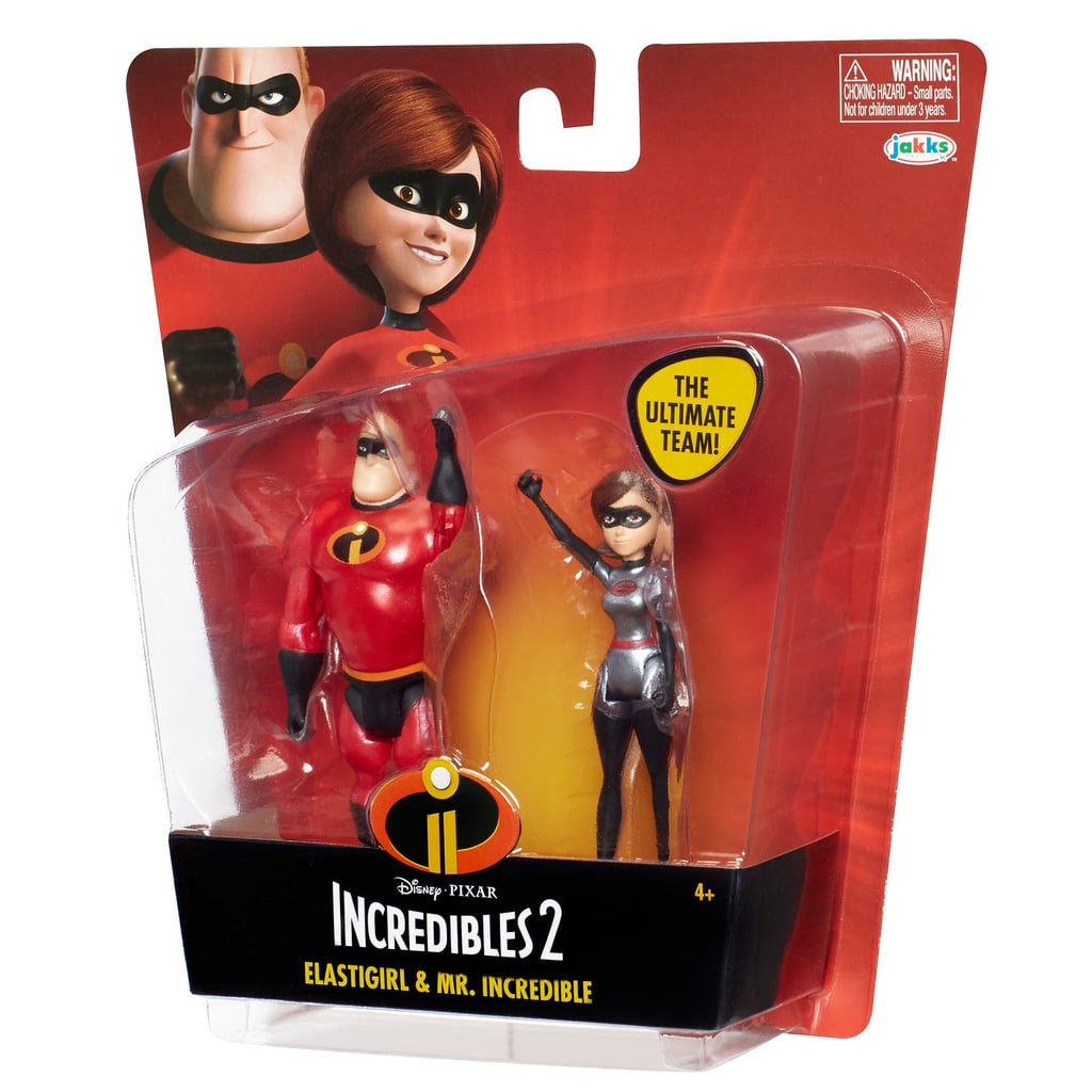 Elastigirl and Mr. Incredible Action Figures