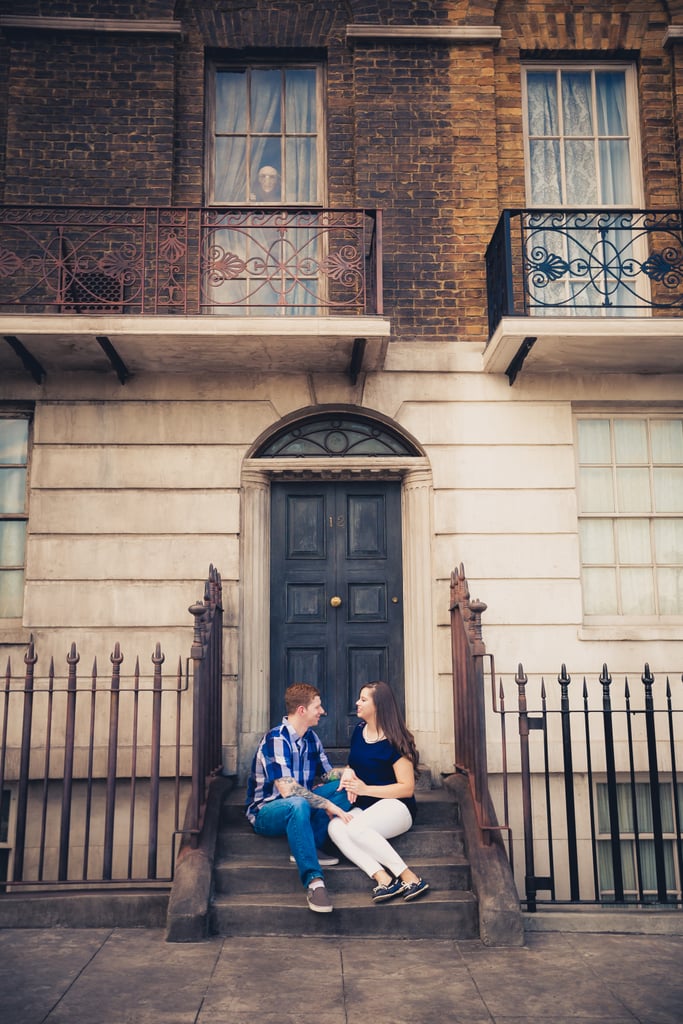 Engagement Photos at the Wizarding World of Harry Potter
