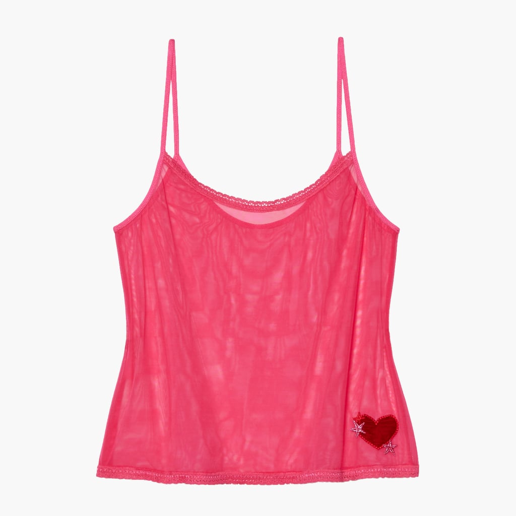 Savage x Fenty Hearts Mesh Cami