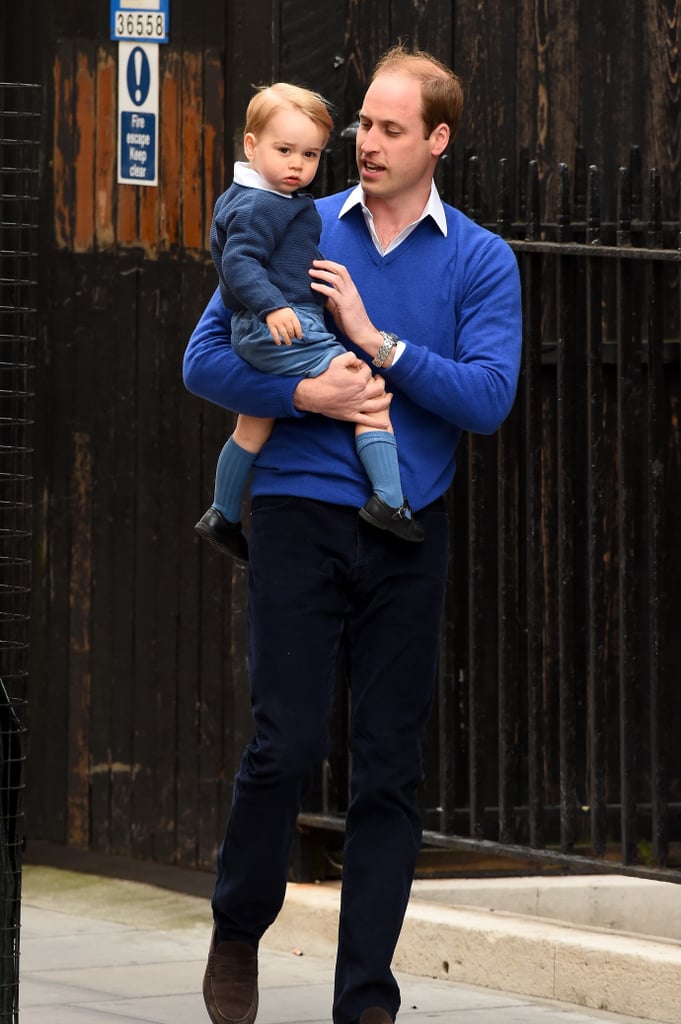 Prince George at the Hospital 2015