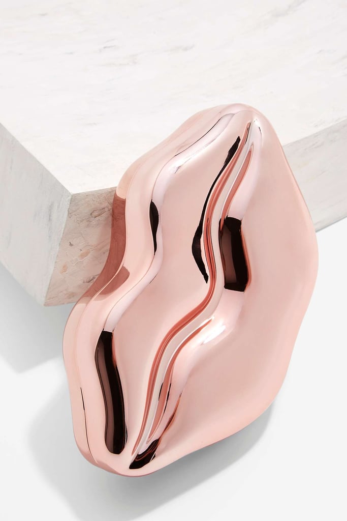 Factory Kiss Up Metallic Clutch ($48)