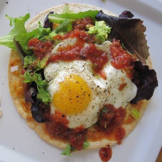 Fried Egg on Tortilla Recipe