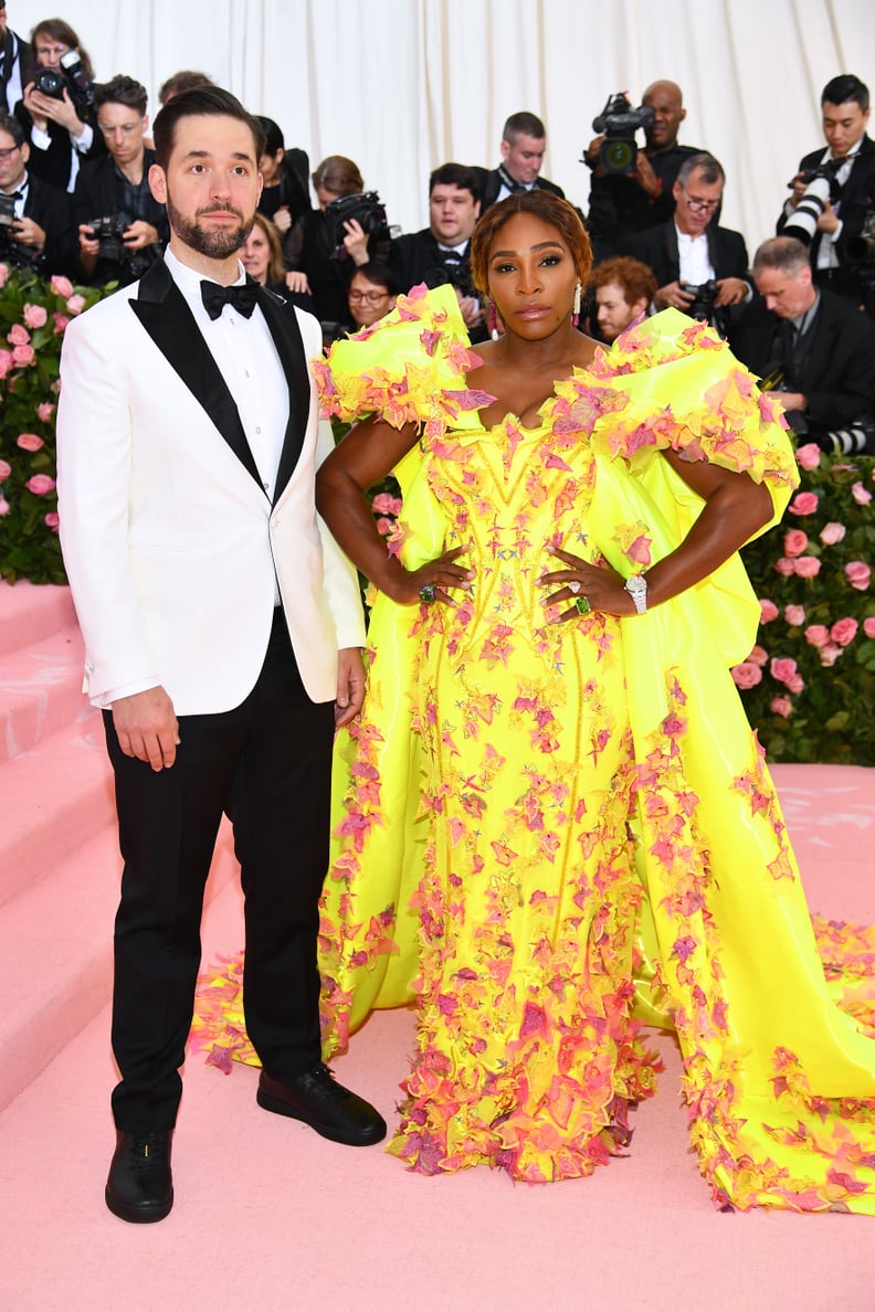 Serena Williams and Alexis Ohanian at the Met Gala