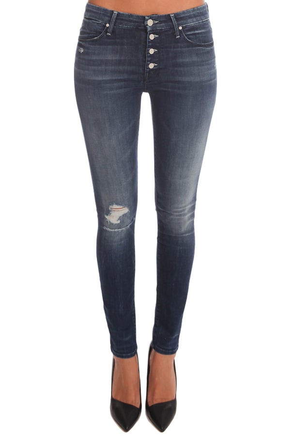 Mother Denim High Waisted Button Front Jean ($215)