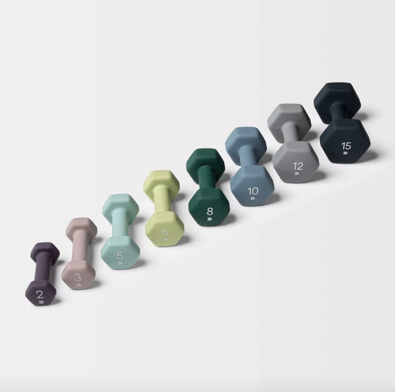 For the Home Gym: All in Motion Dumbbells