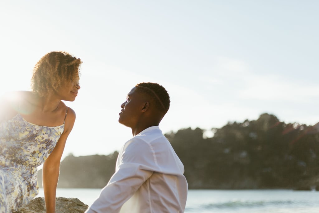 Mermaid-Themed Engagement Shoot
