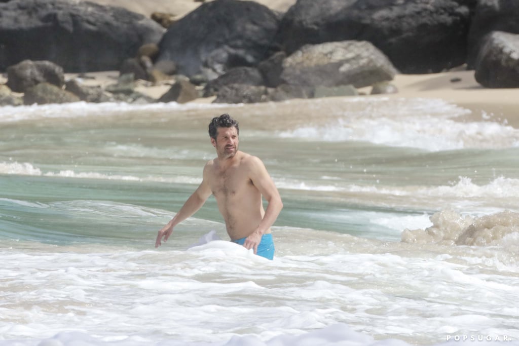 Patrick Dempsey and Wife Vacation Pictures February 2016