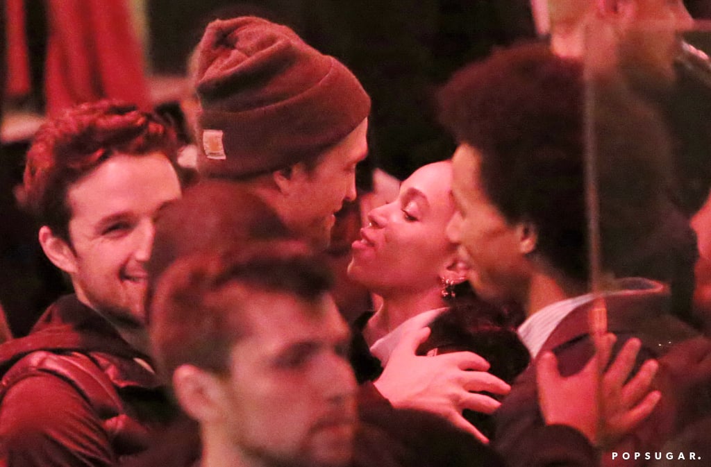 Robert Pattinson and FKA Twigs Kissing in LA