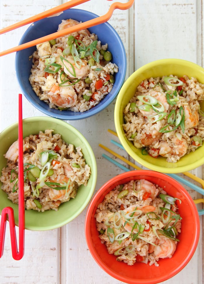 Shrimp Unfried Rice