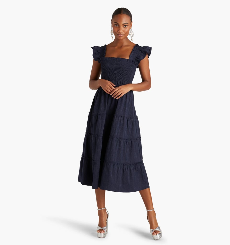 A Staple Nap Dress: Hill House Home The Ellie Nap Dress — Navy Brocade