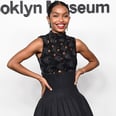 Yara Shahidi Was a Whole Work of Art in a Dior Sweater Vest at New York Fashion Week