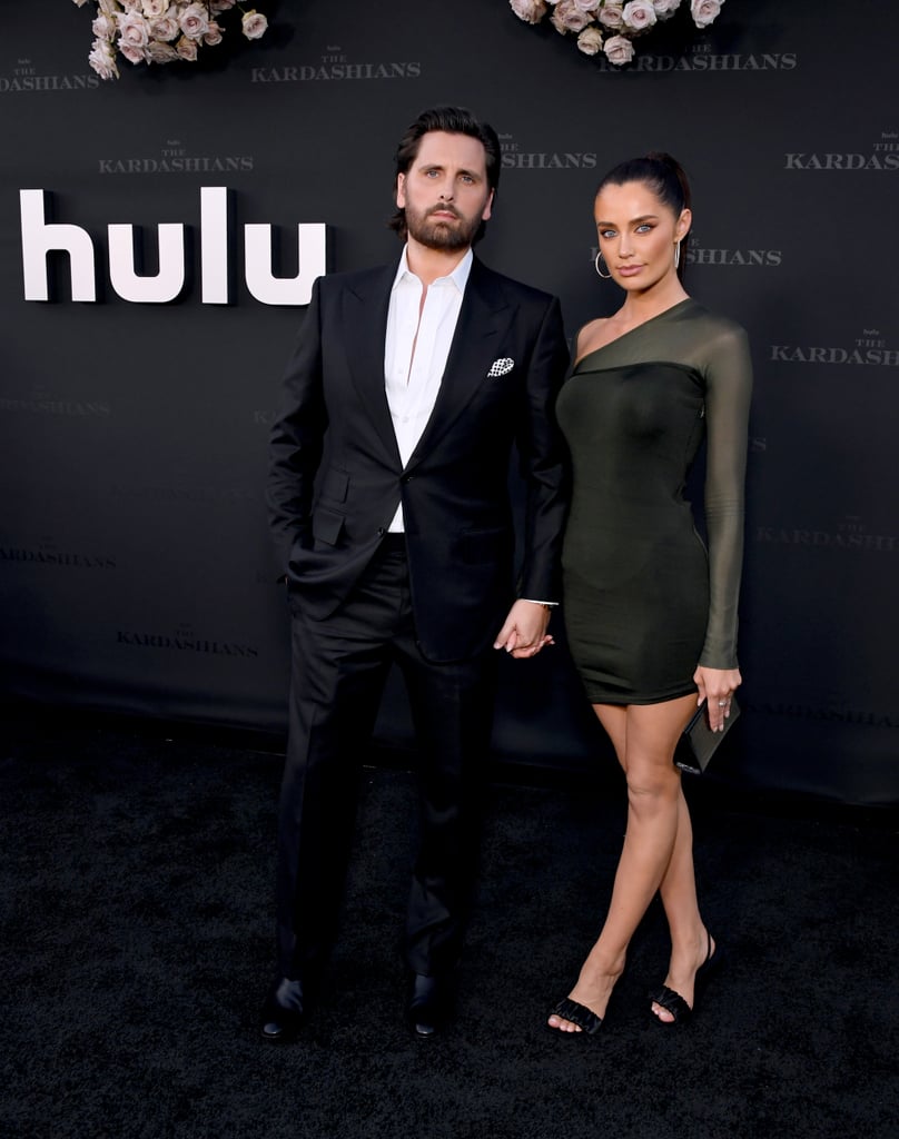 Scott Disick and Rebecca Donaldson at "The Kardashians" Hulu Premiere