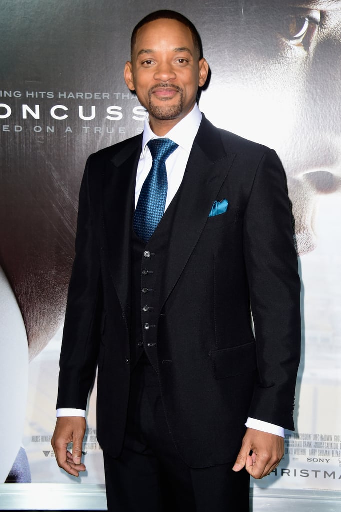 Will Smith Jada Pinkett Smith Concussion Red Carpet Pictures