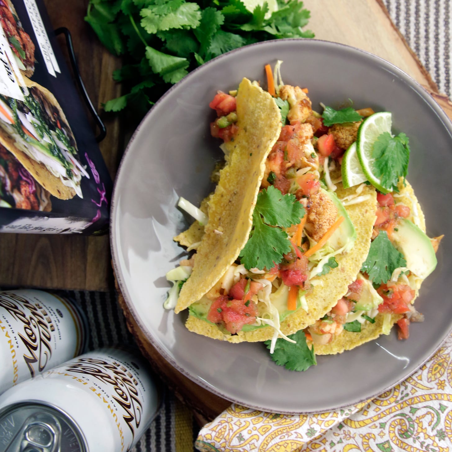 Thug Kitchens Vegan Cauliflower Tacos Recipe POPSUGAR Food