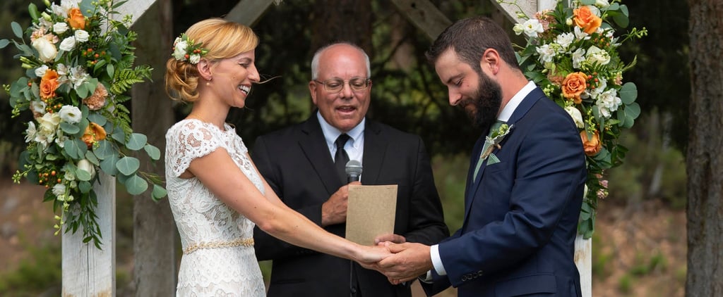Dog Photobombs Wedding Photo
