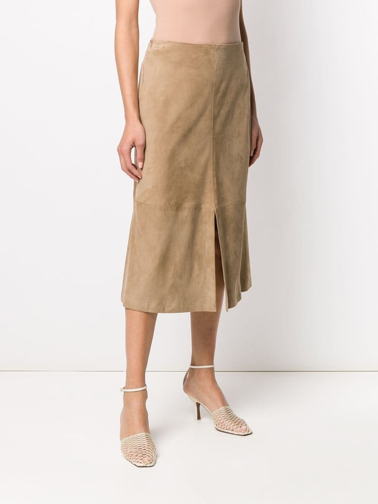 Fabiana Filippi Split-Hem Midi Skirt