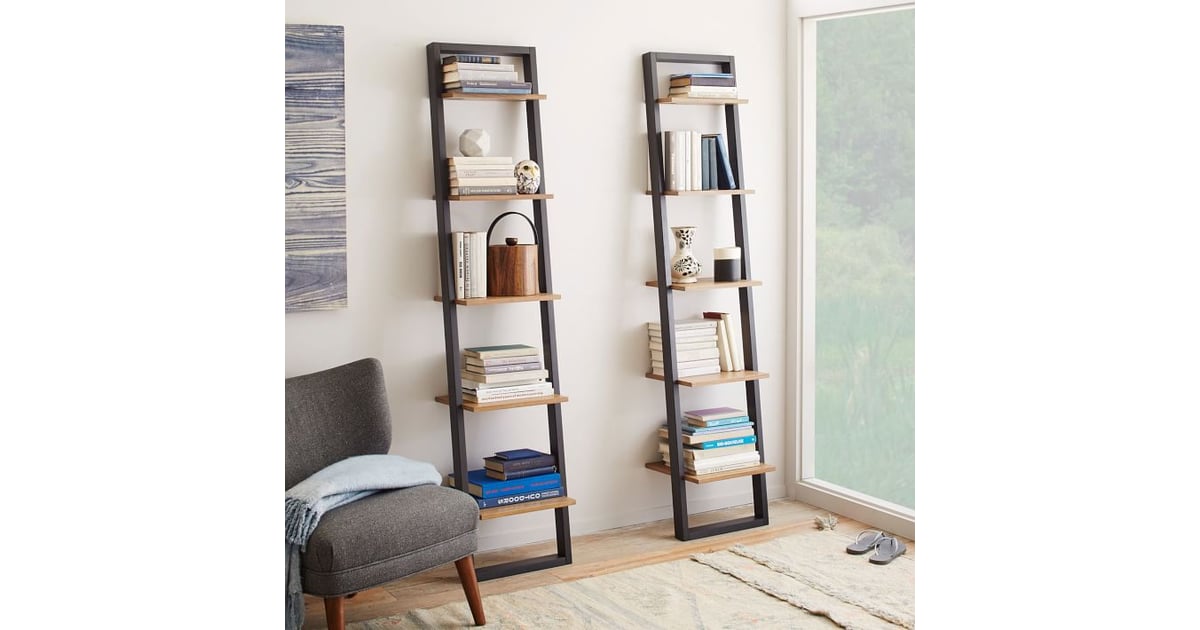 Narrow Ladder Bookshelf The Best Small Space Furniture From West Elm Popsugar Home Uk Photo 27 Clothes rails and canvas wardrobes(8). narrow ladder bookshelf the best