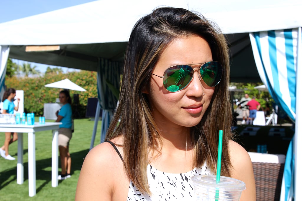 Mirrored Sunglasses at Coachella 2015