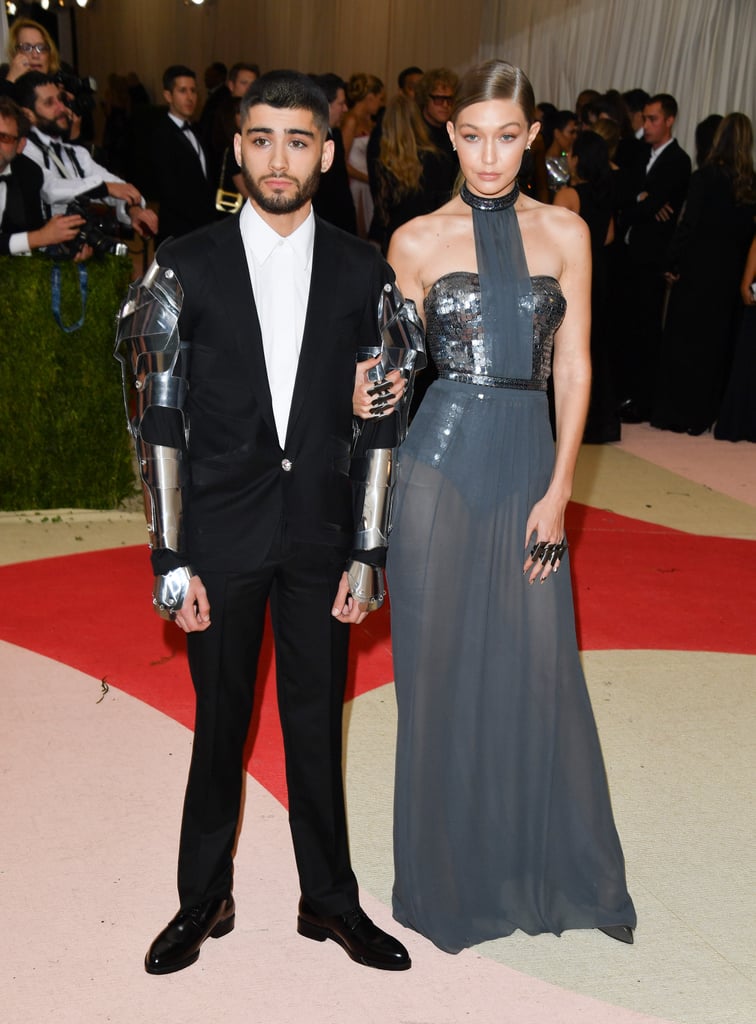 Gigi and Zayn at the 2016 Met Gala.