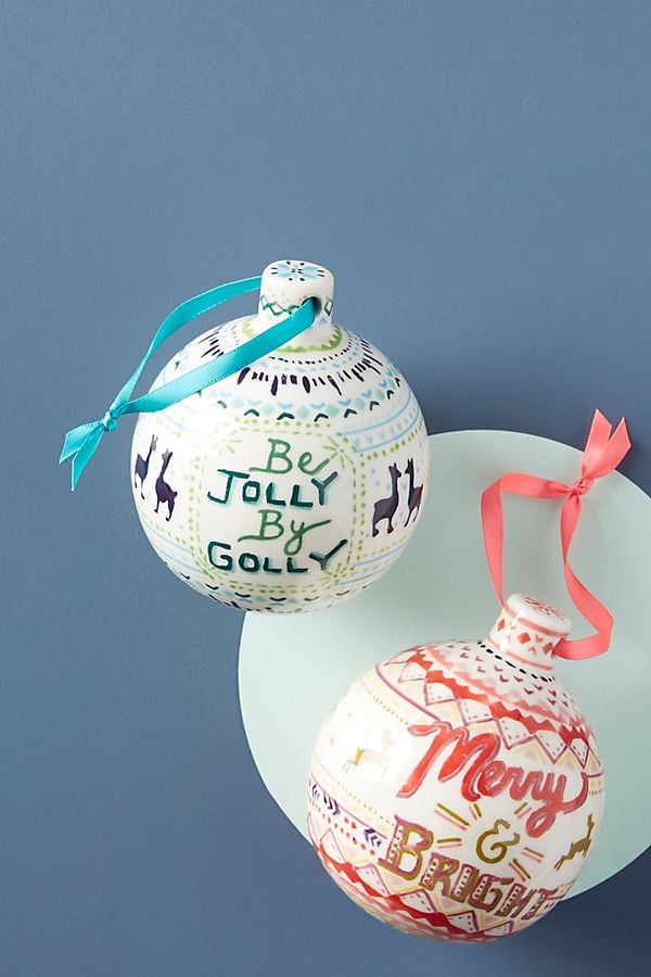 Be Jolly by Golly Ornament