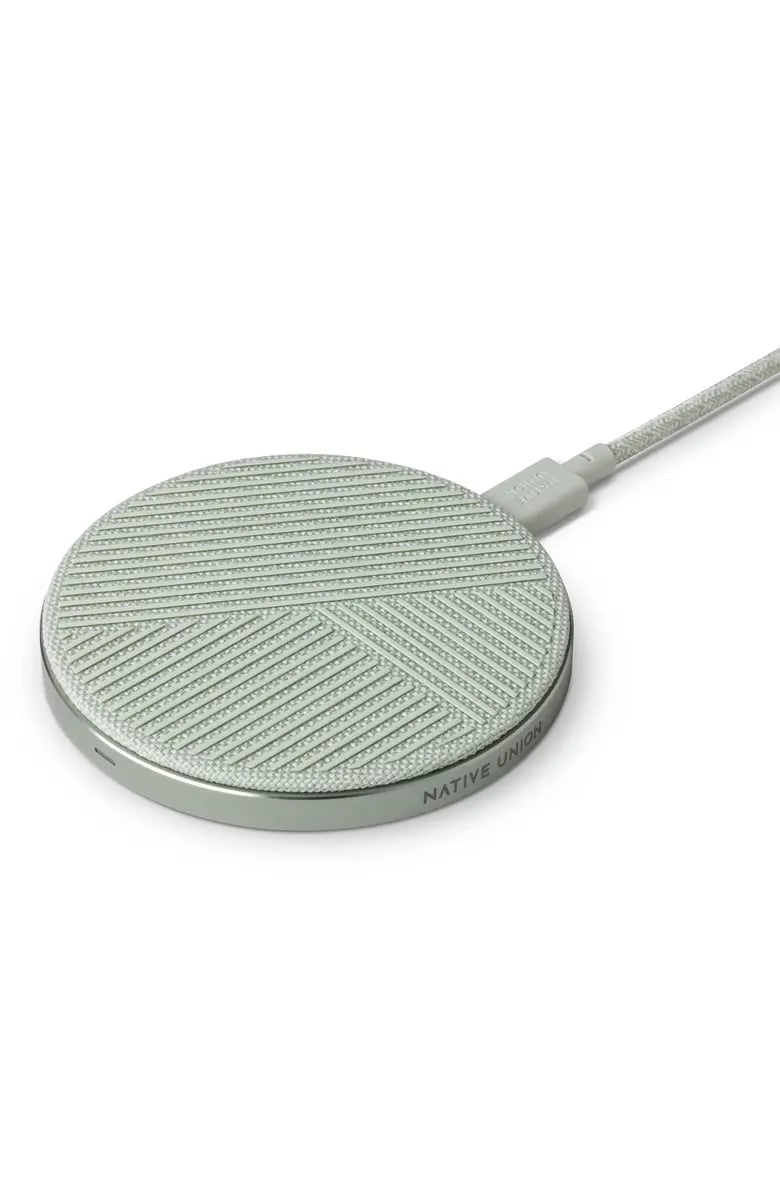 For the Busy Body: Native Union Drop Wireless Charging Pad