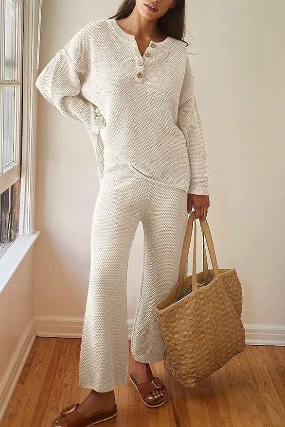 Best Cropped Loungewear Set