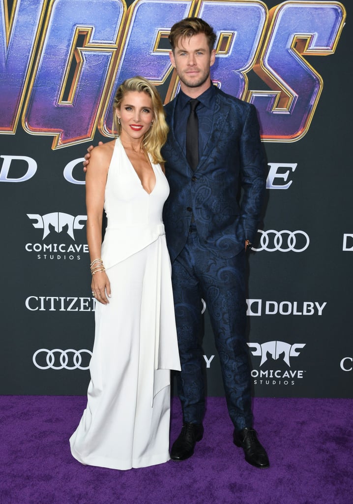 Pictured: Elsa Pataky and Chris Hemsworth