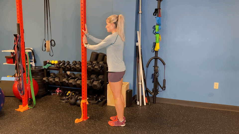Runner's Gastrocnemius Stretch