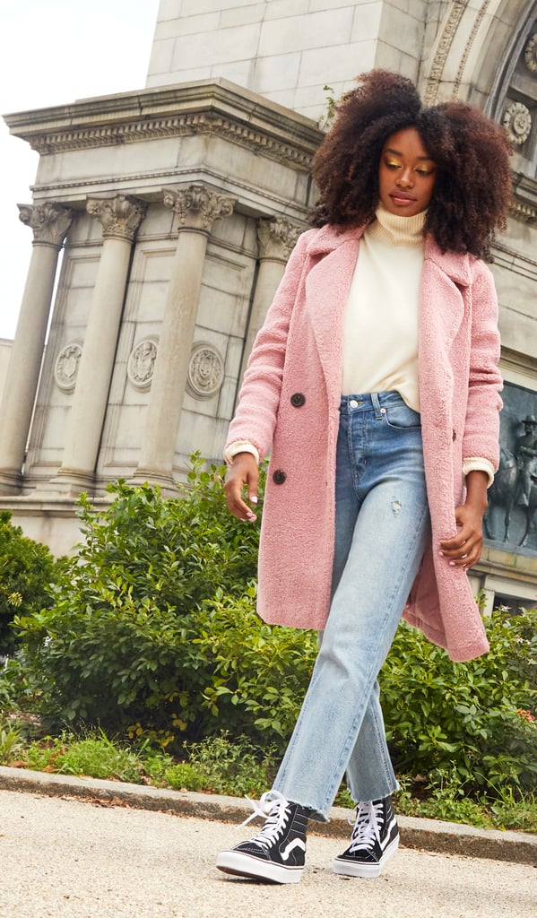 The Fall Outfit: Coat + Sweater + Jeans + Sneakers