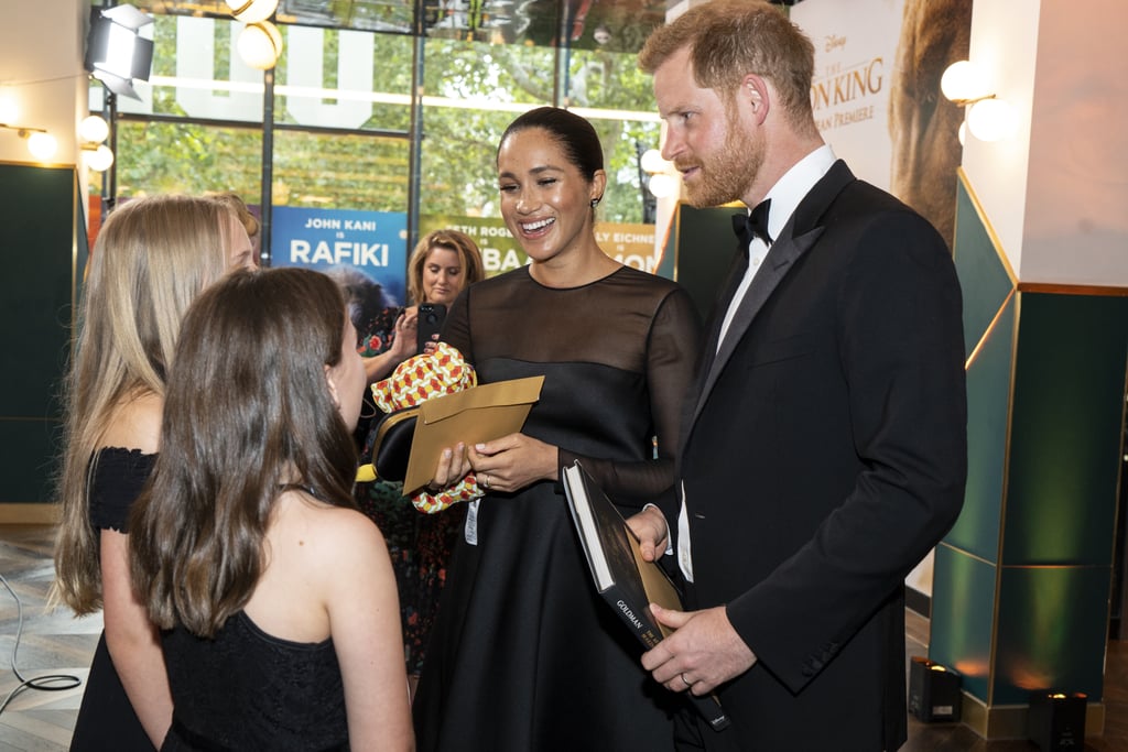 Meghan Markle Prince Harry Lion King Premiere Pictures 2019 | POPSUGAR