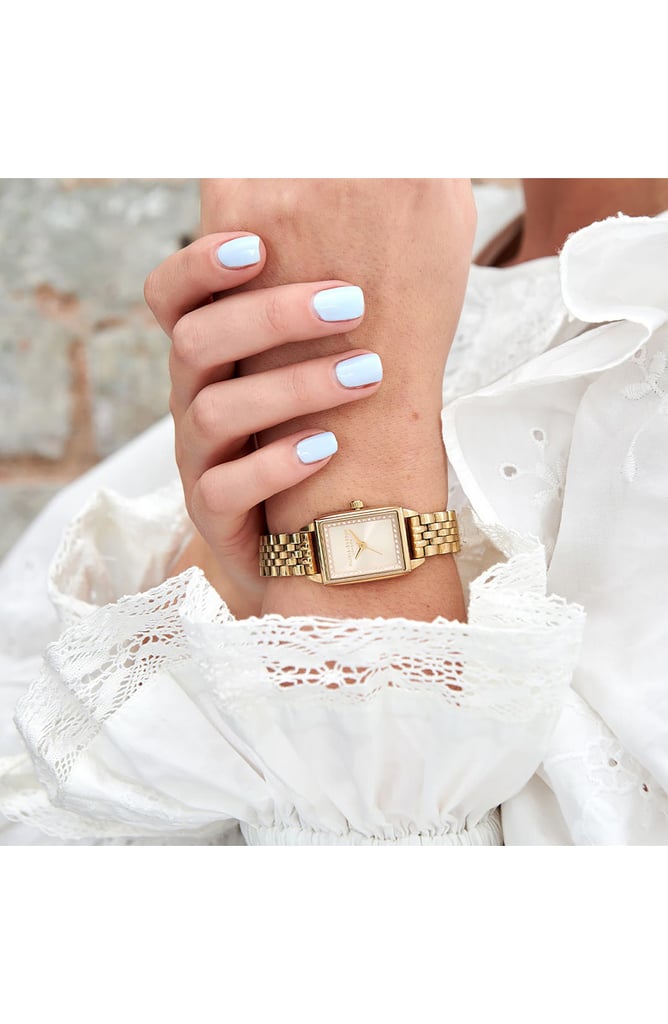A Glam Piece: Olivia Burton Classics Rectangular Bracelet Watch