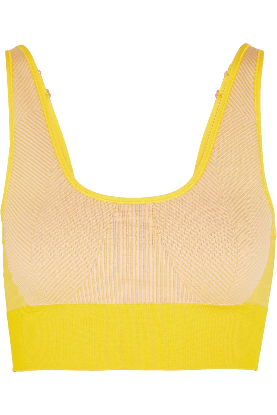 yellow adidas sports bra
