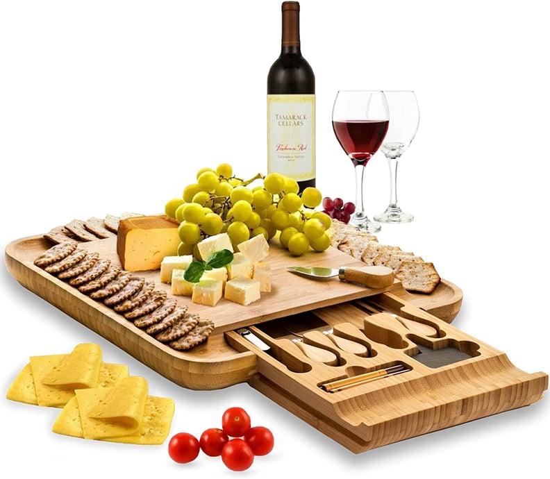 Most-Registered Hosting Gift on Amazon: Bambüsi Store Cheese Board and Knife Set
