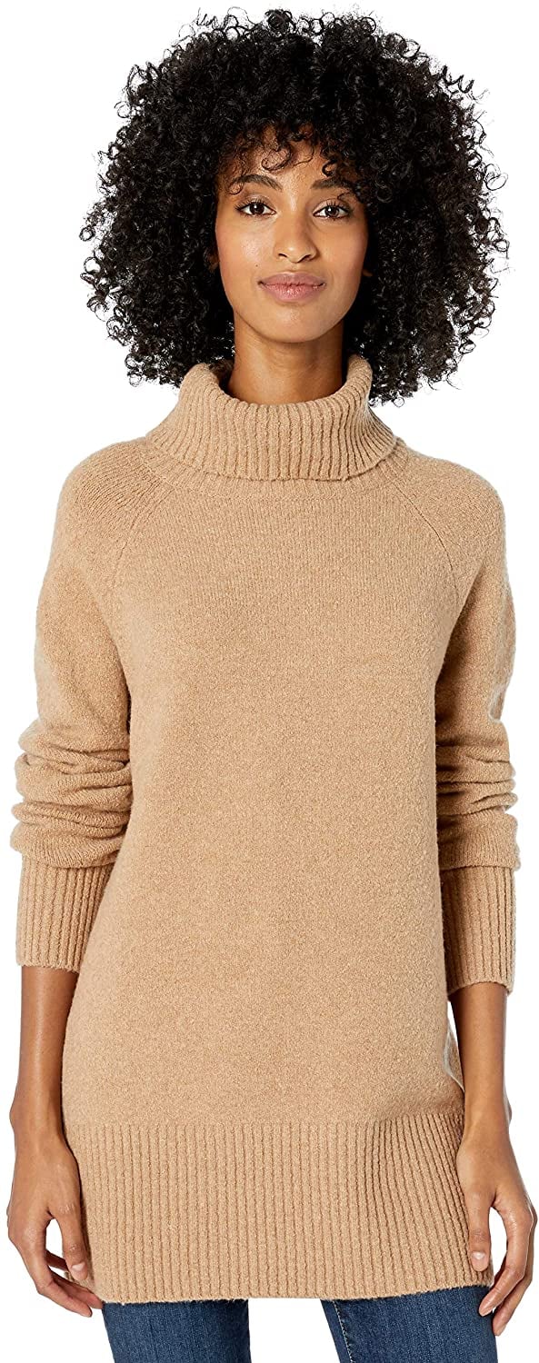 Boucle turtleneck sales