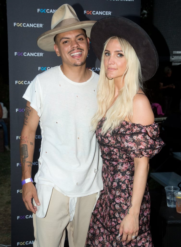 Ashlee Simpson and Her Family at Charity Event August 2018